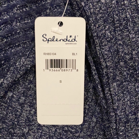 NWT Splendid Ribbed Split Back Tunic - Picture 6 of 8